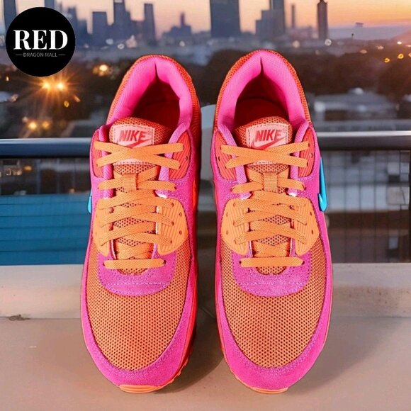Nike Air Max 90 Alchemy Pink Cosmic Clay Dusty Cactus FJ3868-600 - Men's Size 12 - Picture 6 of 15